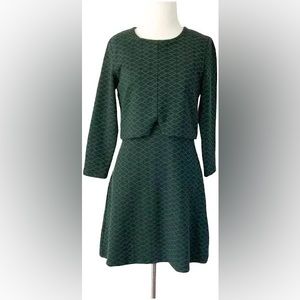 Topshop Emerald Green Mini Dress